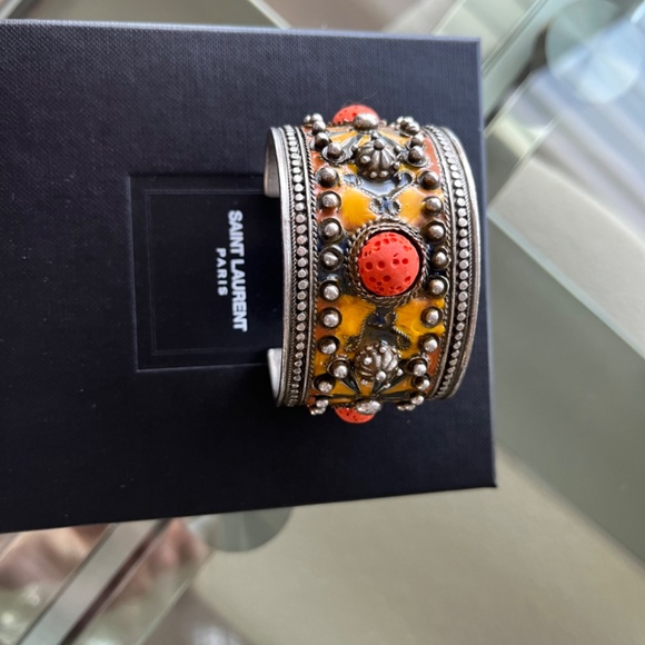 SAINT LAURENT Marrakesh Cuff Bracelet - Picture 6 of 9